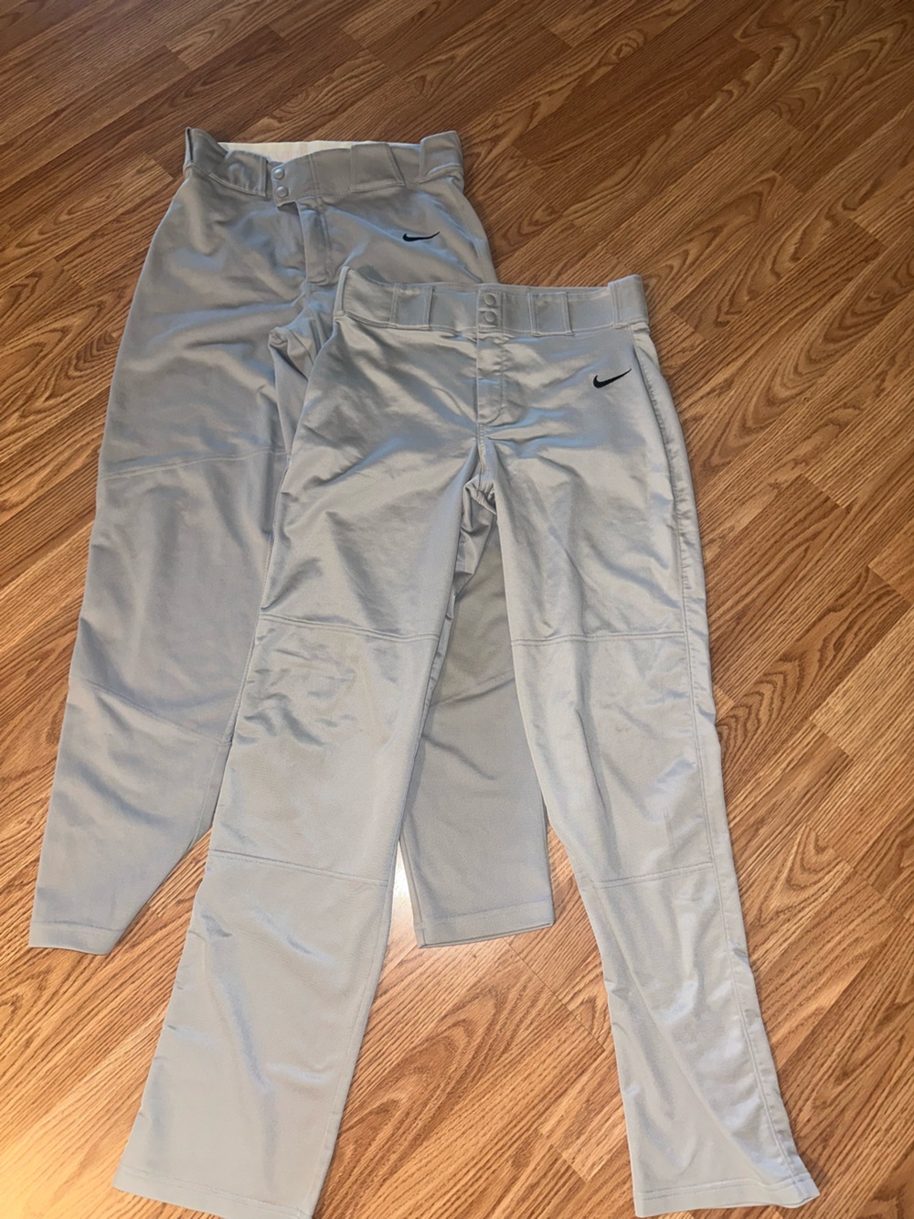Nike Men's Light Gray Performance Baseball Pants